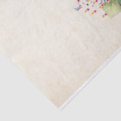 Rozen bloemen op Ecru Tissuepapier (Detail)