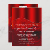 Rozen bloemen Roos bloemen Rode Modern (Voorkant / Achterkant)