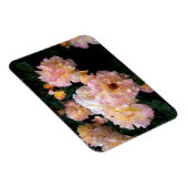 Rozen bloemen, roze gele rozen magneet (Rechterzijde)