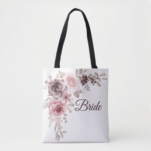 Rozen & Bloemen Tote Bag (Voorkant)