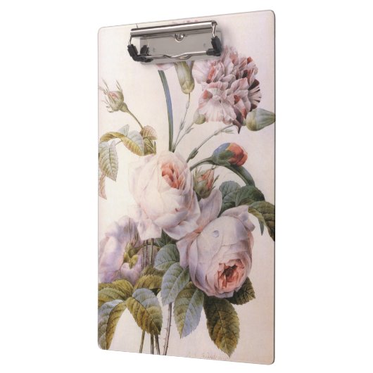  rozen bloemen van P.J. Redoute Klembord (Links)