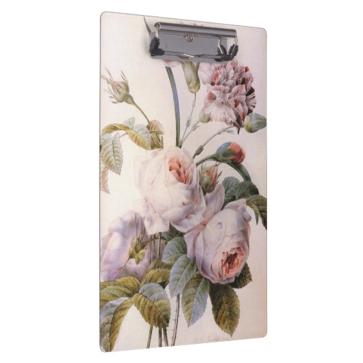  rozen bloemen van P.J. Redoute Klembord (Rechts)