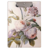  rozen bloemen van P.J. Redoute Klembord (Voorkant)