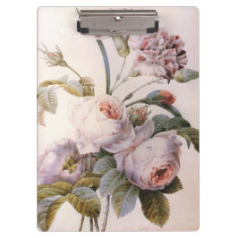  rozen bloemen van P.J. Redoute Klembord