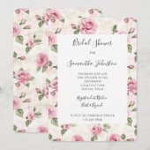  Rozen Bloemen Vrijgezellenfeest Kaart (Voorkant / Achterkant)