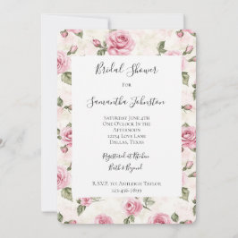 Rozen Bloemen Vrijgezellenfeest Kaart