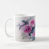  Rozen Bloemen Waterverf Art Mok Cup (Links)