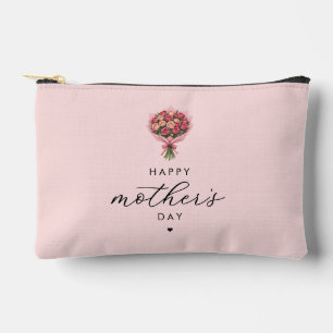 Rozen Bloemenboeket Happy Moederdag Elegant Etui