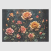 Rozen - Bloemenelegantie - decoupage - Tissuepapier (Voorkant)