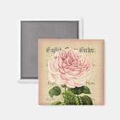 Rozen bloemmagneet  vrouwelijke bloemmagneet magneet (Voorkant / Achterkant)