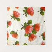 Rozen bloemmotief, achtergrond. wandkleed (Voorkant (horizontaal))