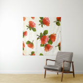 Rozen bloemmotief, achtergrond. wandkleed (In Situ (horizontaal))