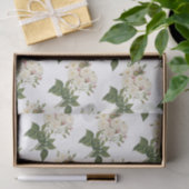 Rozen bloempatroon tissuepapier (Geschenk)