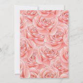 Rozen Bloesem Bloesem 50 Verjaardag Kaart (Achterkant)