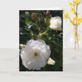 Rozen blokkaart kaart (Gele Bloem)