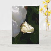 Rozen blokkaart kaart (Gele Bloem)