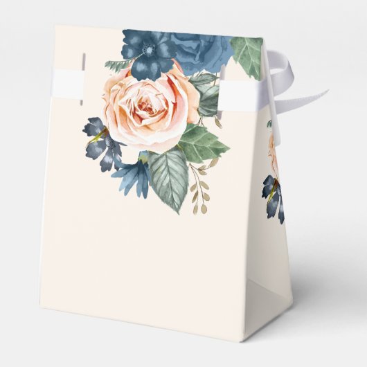 Rozen Blue/Peach Love and Bedankt ID584 Bedankdoosjes (Achterkant)