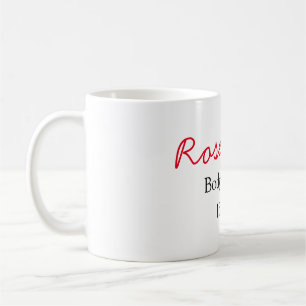 Rozen body butter voeg je tekst naam custom gewich koffiemok