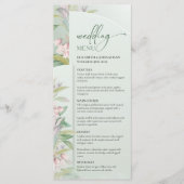 Rozen boho arch. menu (Voorkant)