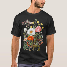  rozen Botanische Florence wild Flower T-shirt