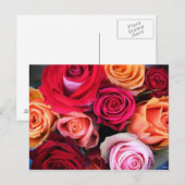 Rozen Bouquet Briefkaart (Voorkant / Achterkant)