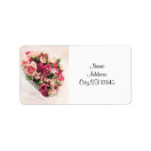 Rozen Bouquet Etiket (Voorkant)