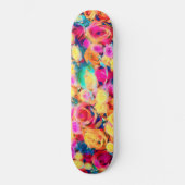 Rozen Bouquet Skateboard (Voorkant)