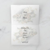Rozen Bouquet Wedding Invitation (Binnen)