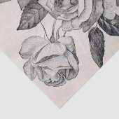 Rozen Branch Antiek afdrukken 10 x 15-inch weefsel Tissuepapier (Detail)