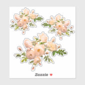 Rozen Branch Romantisch Sticker (Vel)