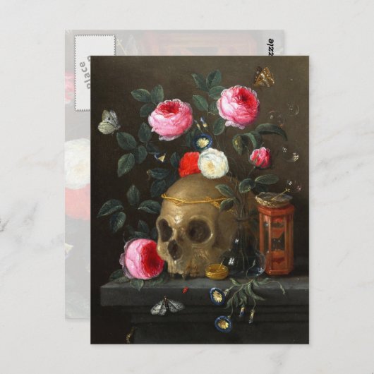 Rozen Briefkaart (Voorkant / Achterkant)