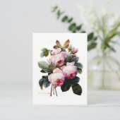 Rozen Briefkaart (Staand voorkant)