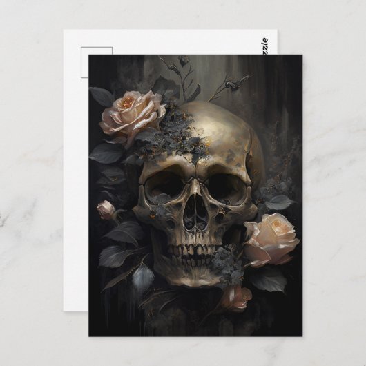 Rozen Briefkaart (Voorkant / Achterkant)