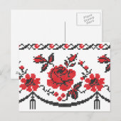 Rozen Briefkaart (Voorkant / Achterkant)