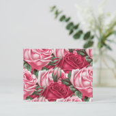 Rozen Briefkaart (Staand voorkant)