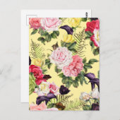 Rozen Briefkaart (Voorkant / Achterkant)
