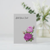 Rozen Briefkaart (Staand voorkant)