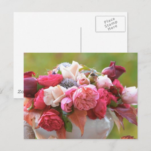 Rozen Briefkaart (Voorkant / Achterkant)