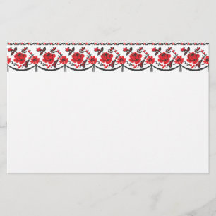 Rozen Briefpapier