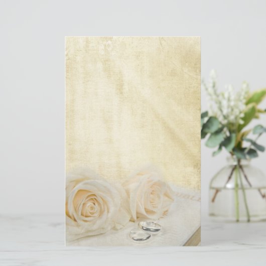 Rozen Briefpapier (Staand voorkant)