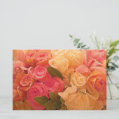 Rozen_ briefpapier (Staand voorkant)