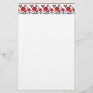 Rozen Briefpapier