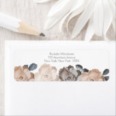  Rozen Bruiloft Adresetiketten Etiket (Insitu)