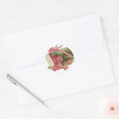Rozen Bruiloft Envelop zegel stickers (Envelop)
