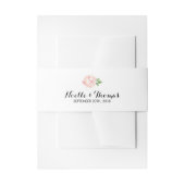  Rozen bruiloft Uitnodigingen Wikkel (Voorkant Voorbeeld)