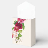 Rozen Burgundy/Cream Love and Bedankt ID584 Bedankdoosjes (Geopend)