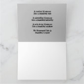 Rozen Butterflies & Rainbows Vivid Kaart (Binnen)