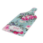  Rozen | Cadeaubon voor aangepaste Monogrammen Snijplank (Hoek)