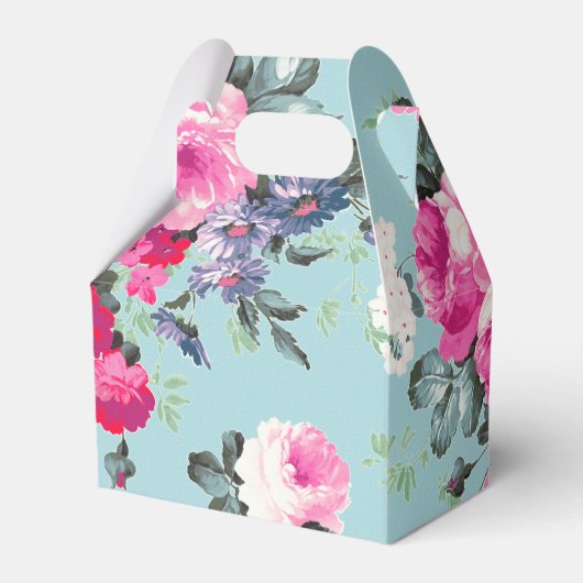 Rozen Cadeaucode voor aangepaste naam, vetdozen Bedankdoosjes (Achterkant)