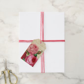 Rozen Cadeaulabel (Met Touw)